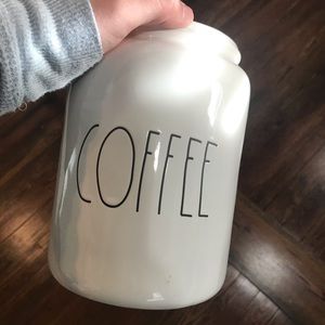 Rae Dunn coffee canister